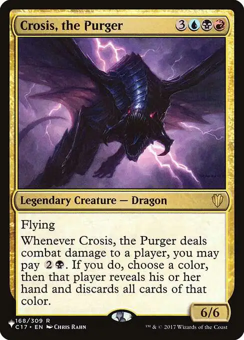 MtG The List Rare Crosis, the Purger C17-168 [Commander 2017]