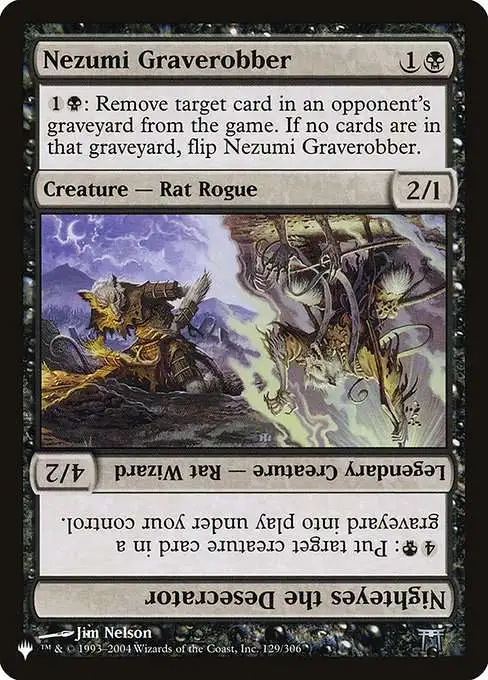 mtg core 2019 best cards Initiate of Blood // Goka the Unjust [Champions of Kamigawa] main image 0