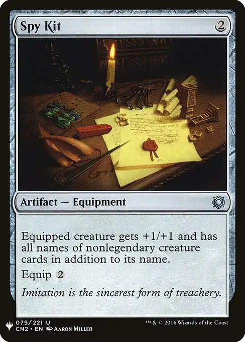 MtG The List Uncommon Spy Kit CN2-79 [Conspiracy: Take the Crown]