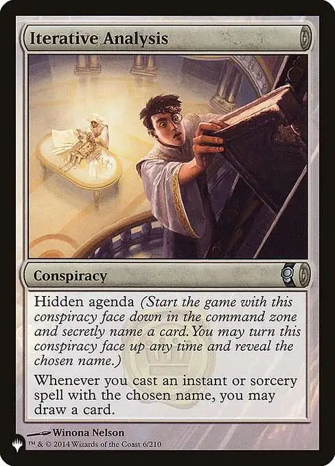 MtG The List Uncommon Iterative Analysis CNS-6 [Conspiracy]