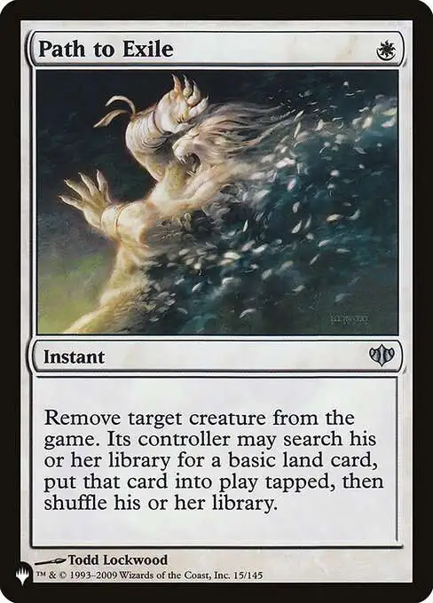MtG The List Uncommon Path to Exile CON-15 [Conflux]