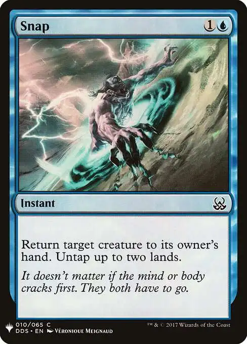 MtG The List Common Snap DDS-10 [Duel Decks: Mind vs. Might]