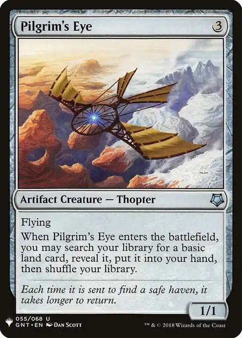 MtG The List Uncommon Pilgrim's Eye GNT-55 [Game Night]