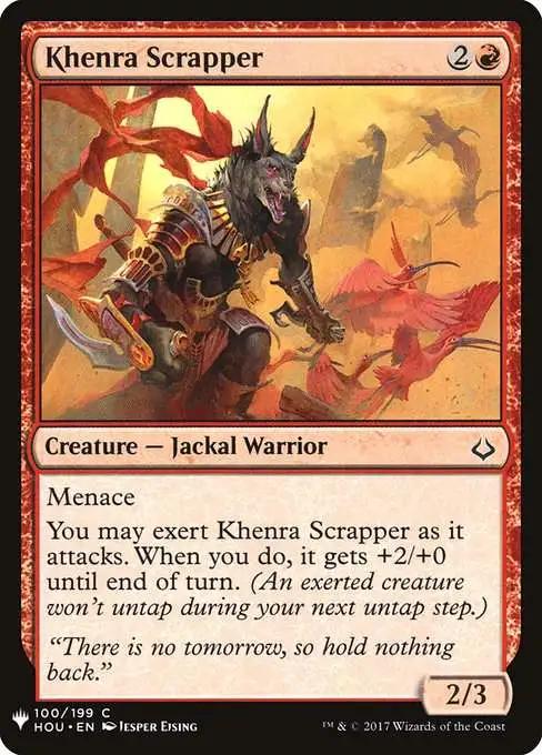 MtG The List Common Khenra Scrapper HOU-100 [Hour of Devastation]