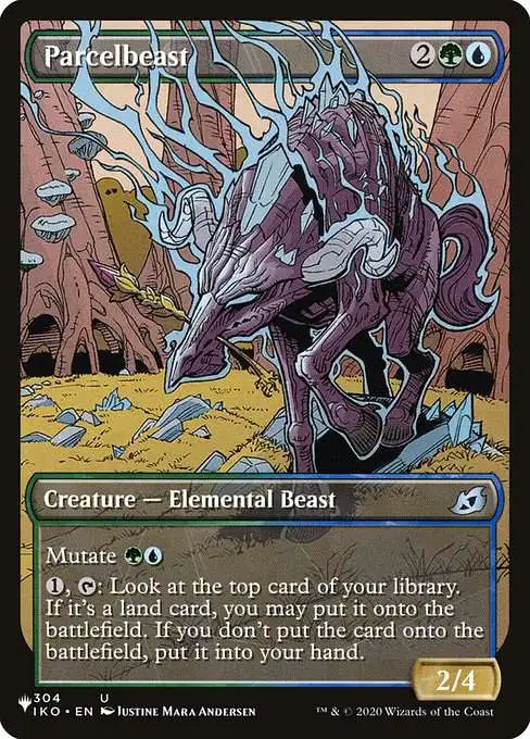 MtG The List Uncommon Parcelbeast IKO-304 [Ikoria: Lair of Behemoths]