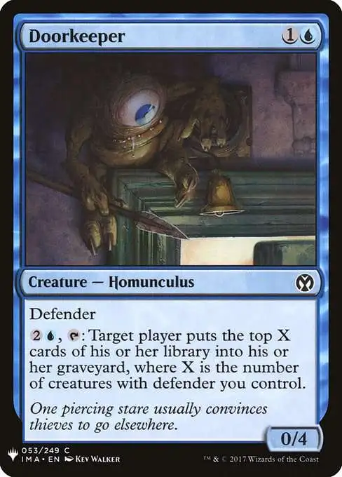 MtG The List Common Doorkeeper IMA-53 [Iconic Masters]