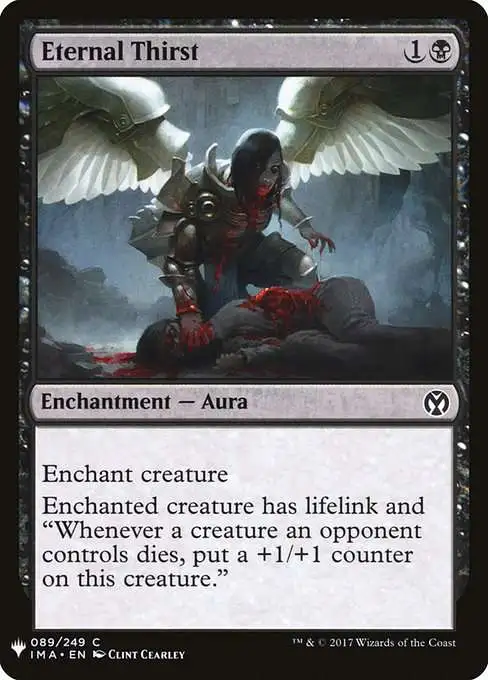 MtG The List Common Eternal Thirst IMA-89 [Iconic Masters]