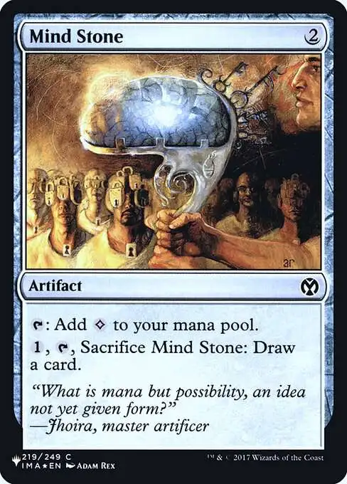 MtG The List Common Mind Stone IMA-219 [Iconic Masters]