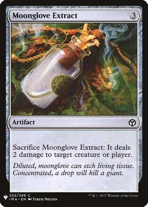 MtG The List Common Moonglove Extract IMA-222 [Iconic Masters]