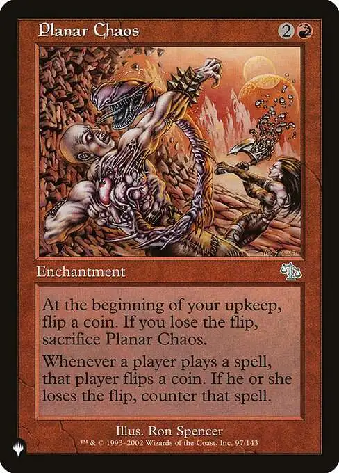 MtG The List Uncommon Planar Chaos JUD-97 [Judgment]