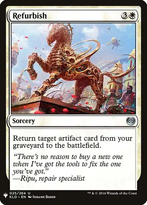 kaladesh mtg card list Booster Pack except its an artifact in addition to its other types MTG / Kaladesh