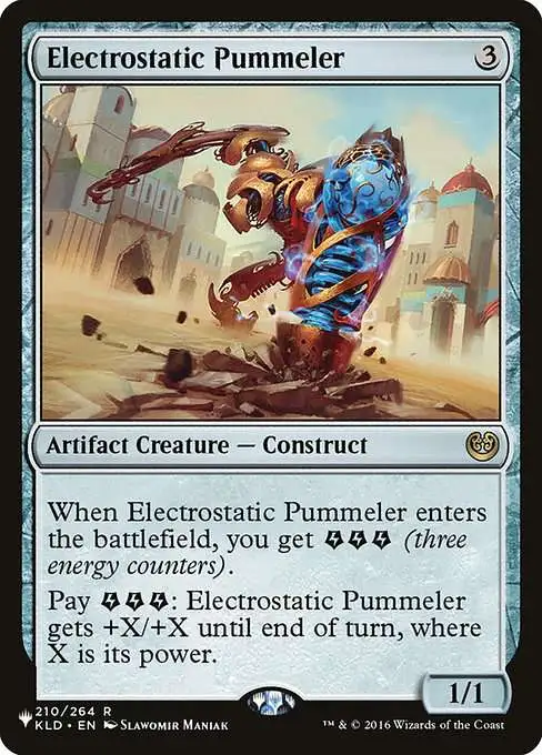 MtG The List Rare Electrostatic Pummeler KLD-210 [Kaladesh]