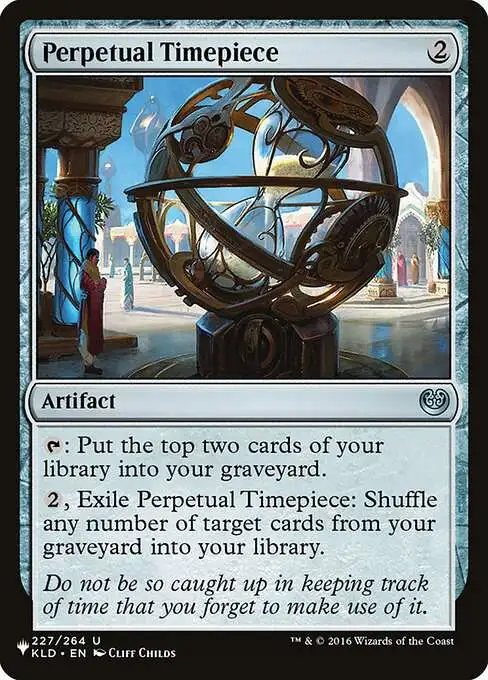 MtG The List Uncommon Perpetual Timepiece KLD-227 [Kaladesh]