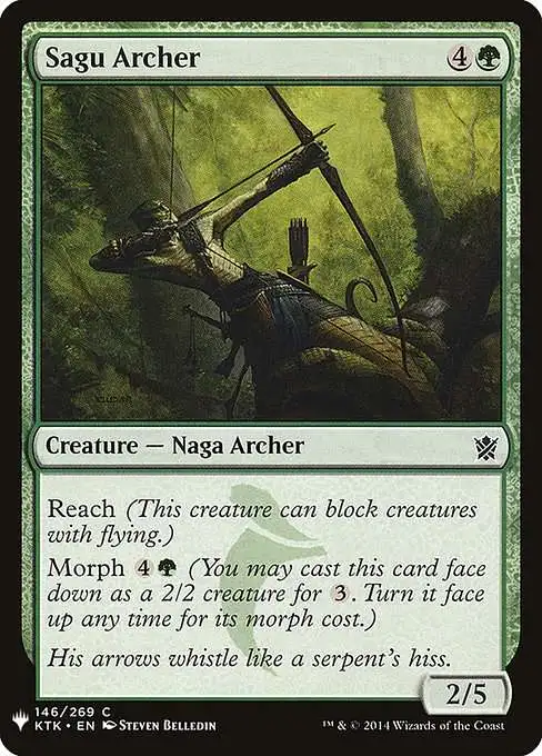 MtG The List Common Sagu Archer KTK-146 [Khans of Tarkir]