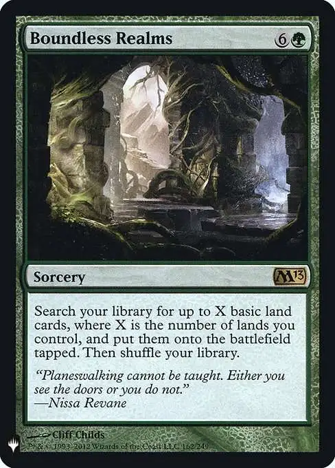 MtG The List Rare Boundless Realms M13-162 [Magic 2013]