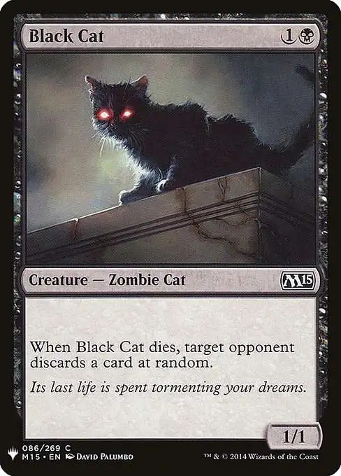 MtG The List Common Black Cat M15-86 [Magic 2015]