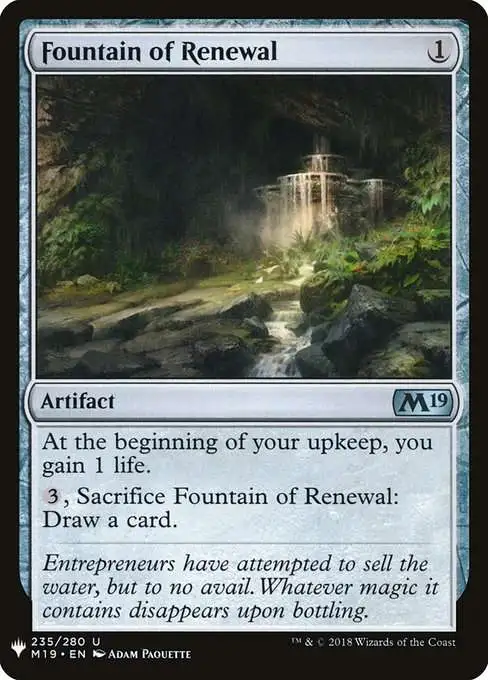 mtg 2019 card list MTG Booster Pack Draft : Core Set 2019 (M19) — Twenty Sided main image 1