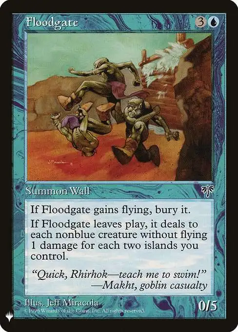 MtG The List Uncommon Floodgate MIR-67 [Mirage]