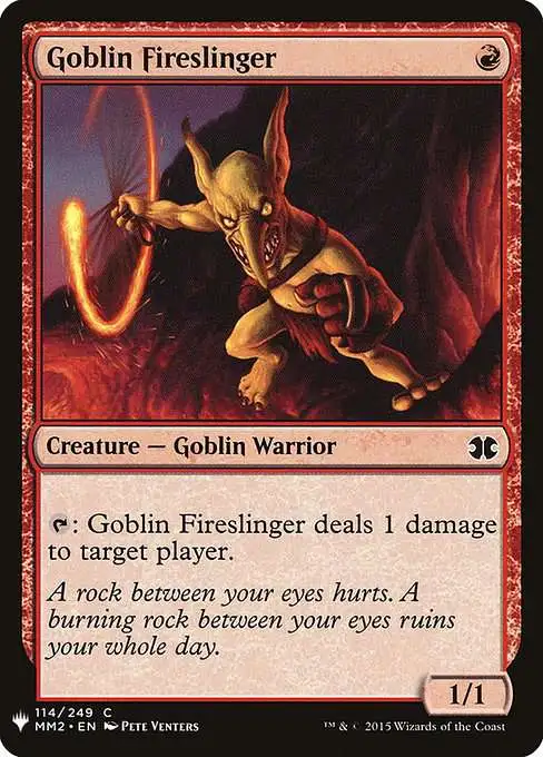 MtG The List Common Goblin Fireslinger MM2-114 [Modern Masters 2015]