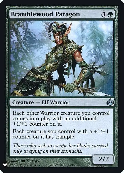 MtG The List Uncommon Bramblewood Paragon MOR-115 [Morningtide]