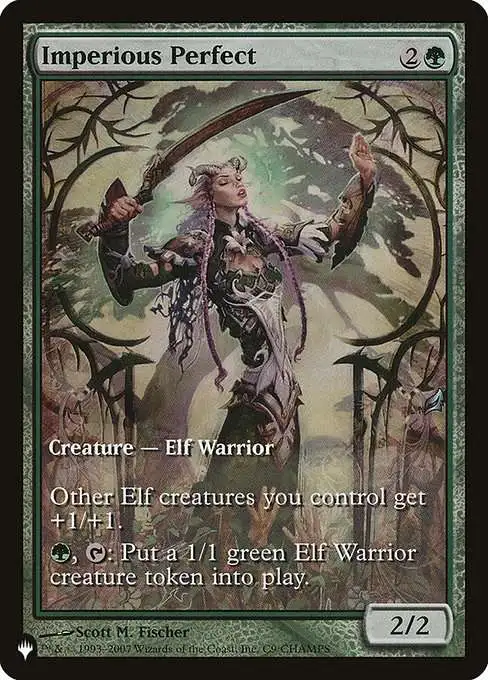 MtG The List Uncommon Imperious Perfect PCMP-9 [Champs and States]