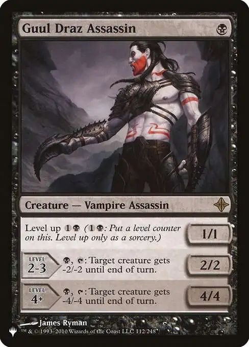 MtG The List Rare Guul Draz Assassin ROE-112 [Rise of the Eldrazi]