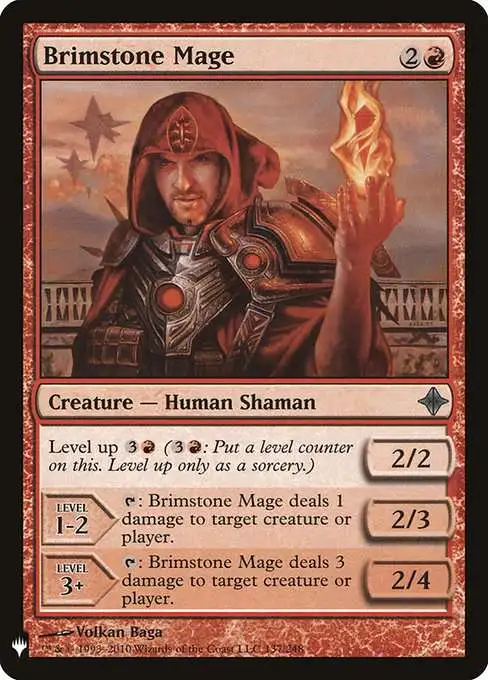 MtG The List Uncommon Brimstone Mage ROE-137 [Rise of the Eldrazi]