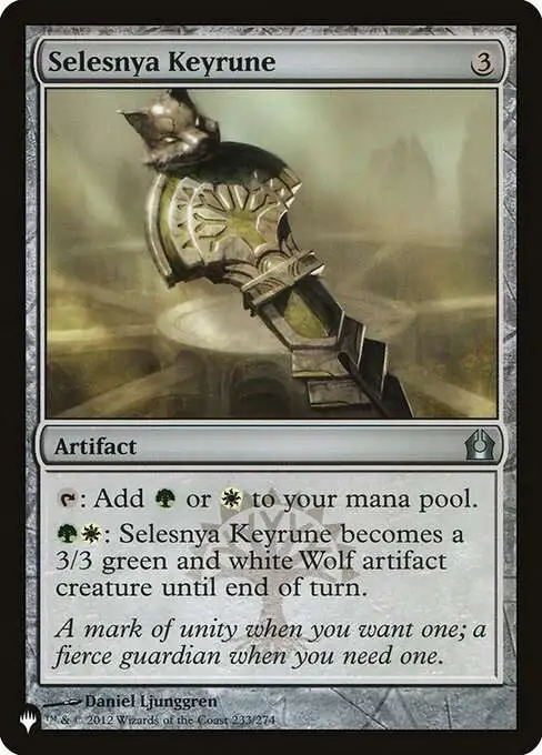 Magic The Gathering The List Single Card Uncommon Selesnya Keyrune RTR-233 Return to Ravnica - ToyWiz Magic The Gathering The List Single Card Uncommon Selesnya Keyrune RTR-233 Return to Ravnica - ToyWiz
