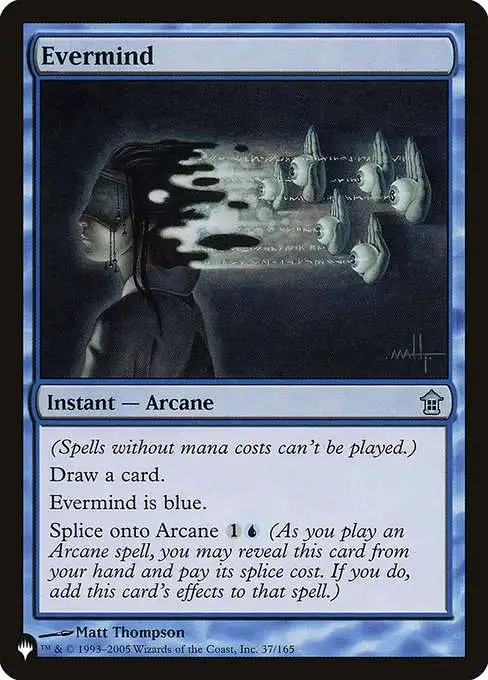 MtG The List Uncommon Evermind SOK-37 [Saviors of Kamigawa]