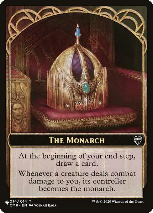 Magic The Gathering The List Single Card Common The Monarch TCMR-14 Commander  Legends Tokens - ToyWiz
