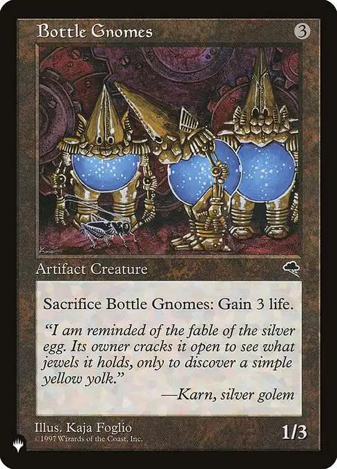 MtG The List Uncommon Bottle Gnomes TMP-278 [Tempest]