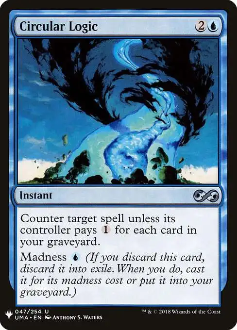 MtG The List Uncommon Circular Logic UMA-47 [Ultimate Masters]