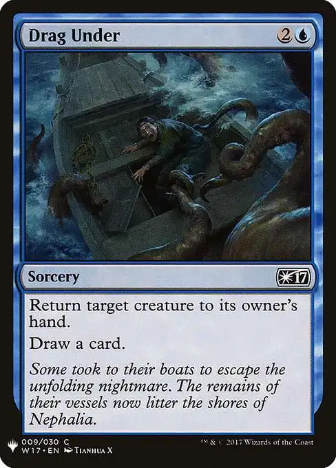 MtG The List Common Drag Under W17-9 [Welcome Deck 2017]