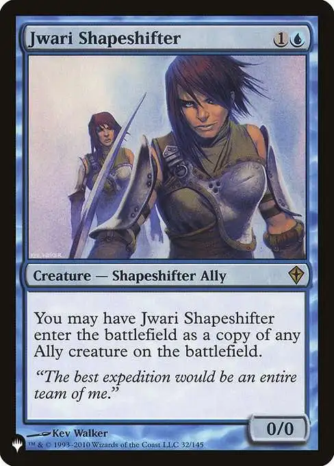 MtG The List Rare Jwari Shapeshifter WWK-32 [Worldwake]