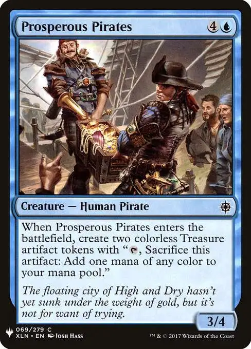 Magic The Gathering The List Single Card Common Prosperous Pirates XLN-69 Ixalan - ToyWiz Magic The Gathering The List Single Card Common Prosperous Pirates XLN-69 Ixalan - ToyWiz