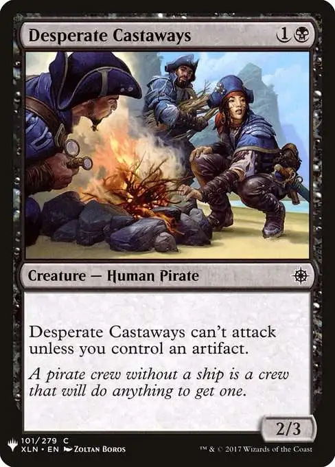 MtG The List Common Desperate Castaways XLN-101 [Ixalan]
