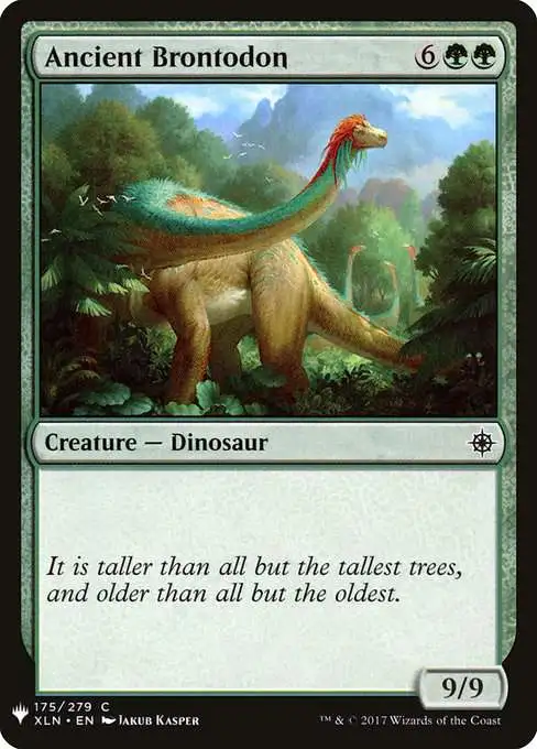 MtG The List Common Ancient Brontodon XLN-175 [Ixalan]