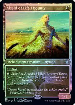 MtG Theros Beyond Death Uncommon Alseid of Life's Bounty #353 [Promo Pack Foil]