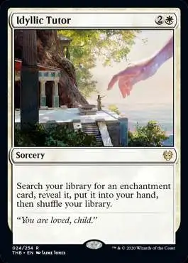 MtG Trading Card Game Theros Beyond Death Rare Idyllic Tutor #24