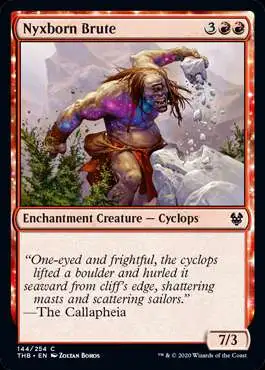 MtG Trading Card Game Theros Beyond Death Common Nyxborn Brute #144