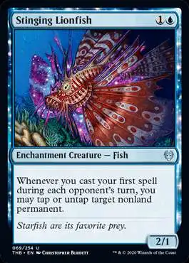 fish cards mtg Grizzled Angler // Grisly Anglerfish [Eldritch Moon] Magic The Gathering Trading Card