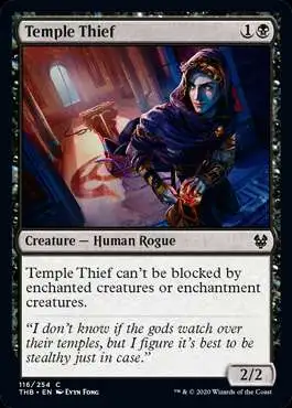MtG Trading Card Game Theros Beyond Death Common Temple Thief #116