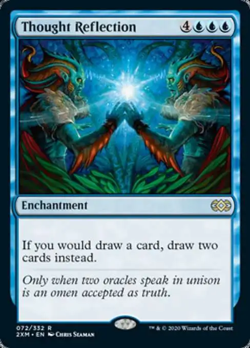 MtG Double Masters Rare Thought Reflection #72