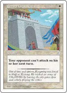 MtG Portal Three Kingdoms Uncommon Empty City Ruse #3