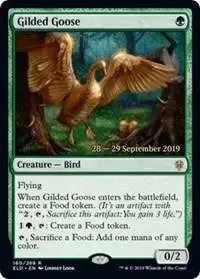 MtG Prerelease & Release Rare Gilded Goose #160 [Prerelease Stamp Foil]