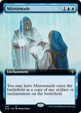MtG Trading Card Game Throne of Eldraine Rare Mirrormade #347 [Extended Art]