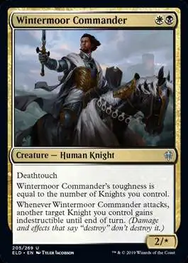 MtG Trading Card Game Throne of Eldraine Uncommon Wintermoor Commander #205