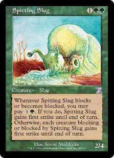 MtG Trading Card Game Time Spiral Timeshifted Timeshifted Spitting Slug #85