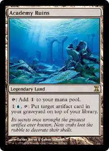MtG Trading Card Game Time Spiral Rare Academy Ruins #269