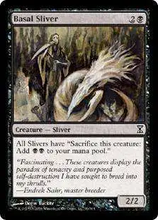 MtG Trading Card Game Time Spiral Common Basal Sliver #96